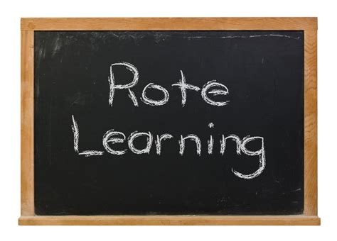 rote learning